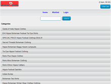 Tablet Screenshot of bohemiangroovebazaar.com